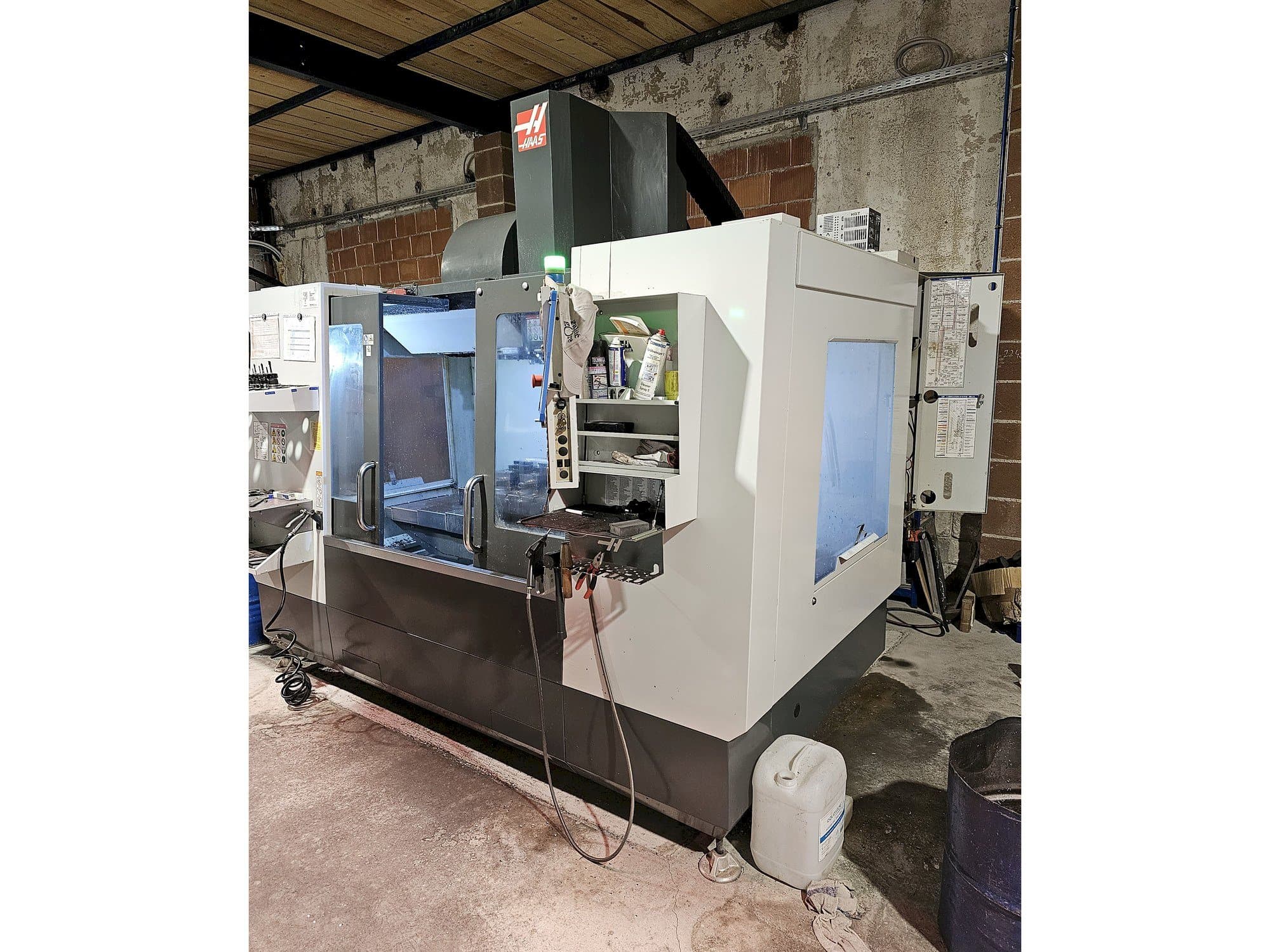 A HAAS VM3  gép elölnézete