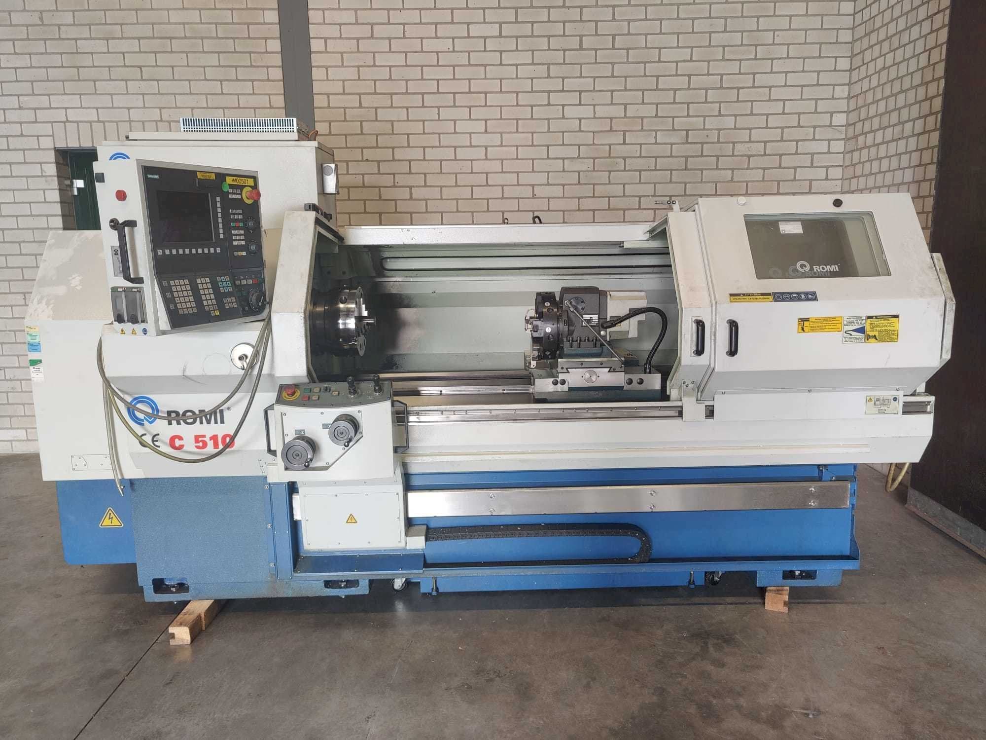 A Romi C510  gép elölnézete