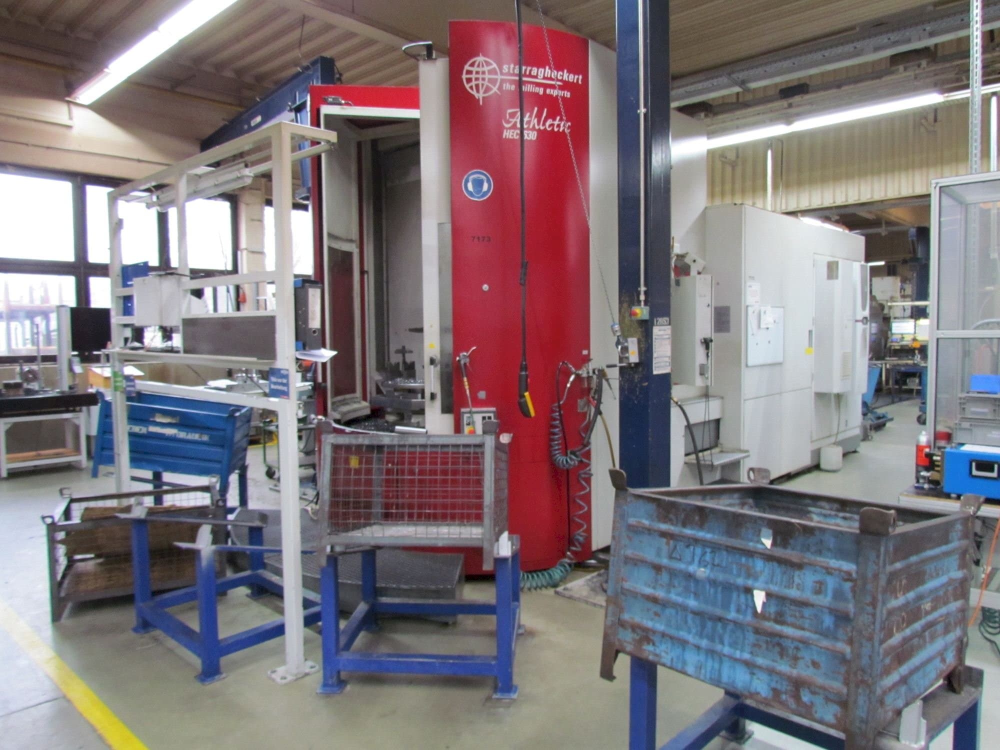 A Heckert HEC 630 gép elölnézete