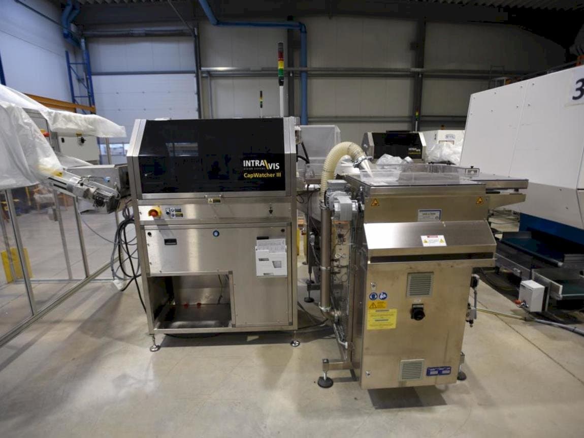 A INTRAVIS Capwatcher 6431 gép elölnézete