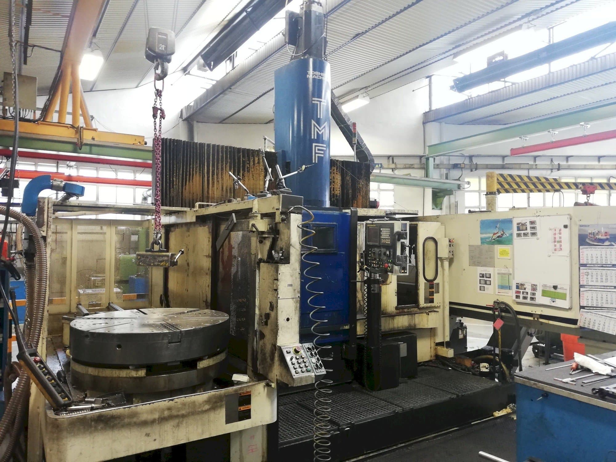 A Toshiba TMF-10 gép elölnézete