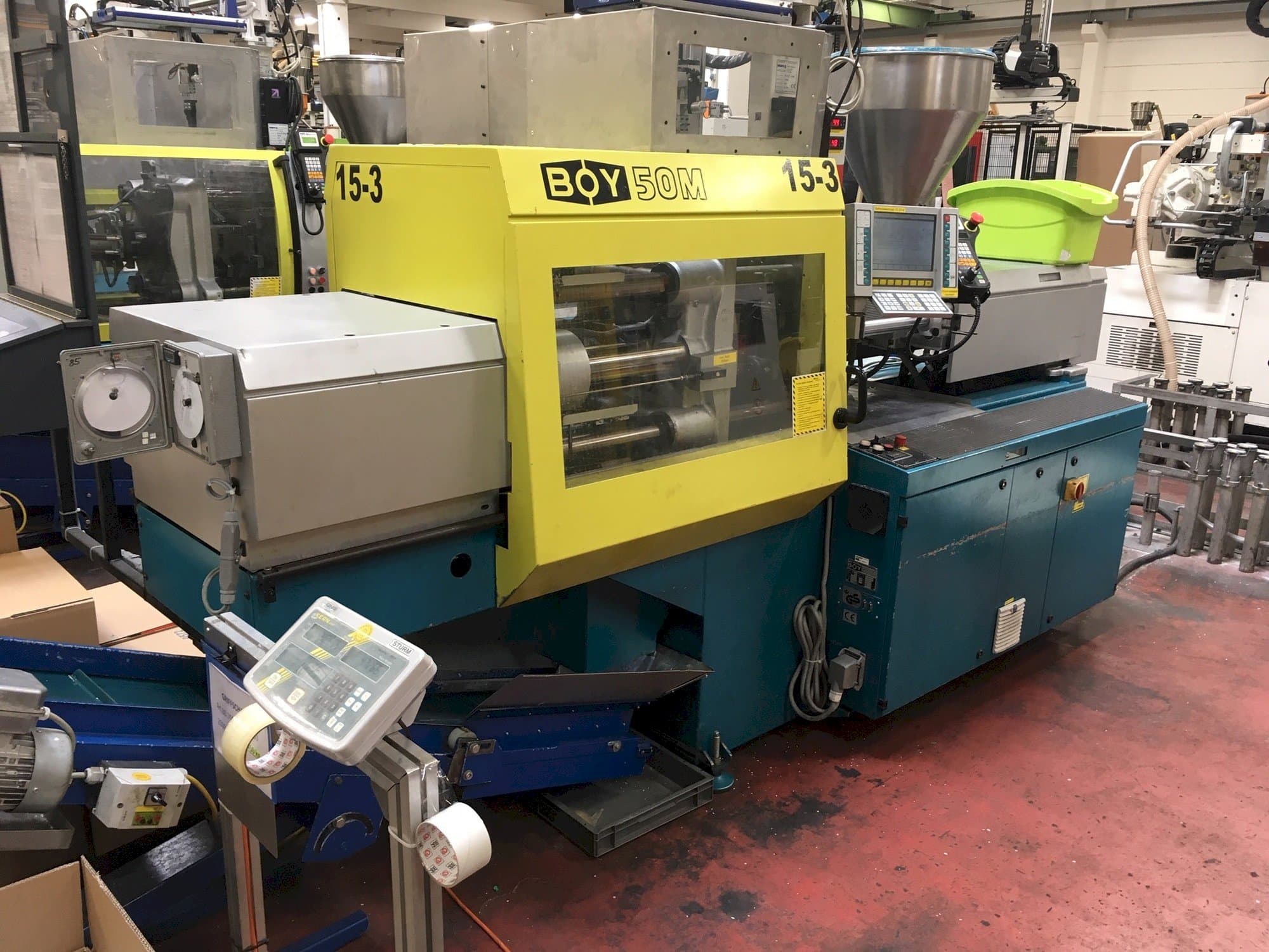 A Dr. Boy 50M gép elölnézete