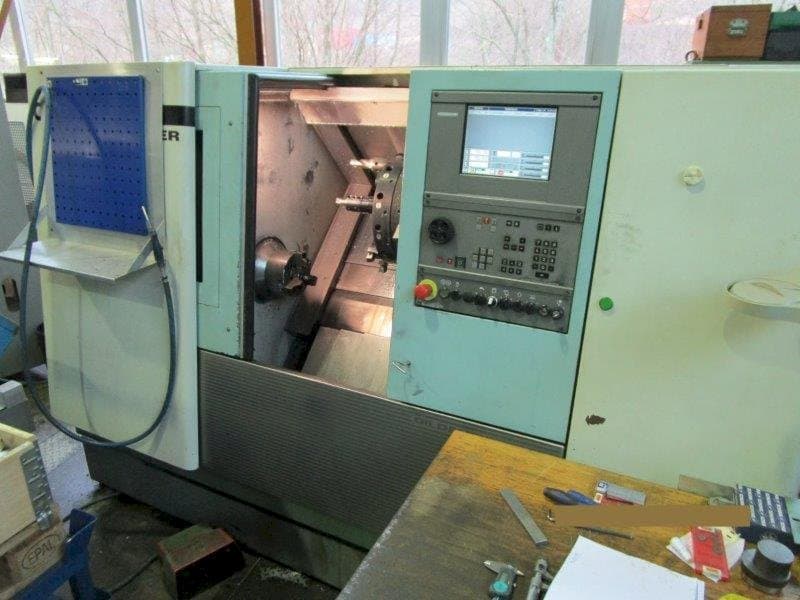 A Gildemeister CTX 310 V3 gép elölnézete