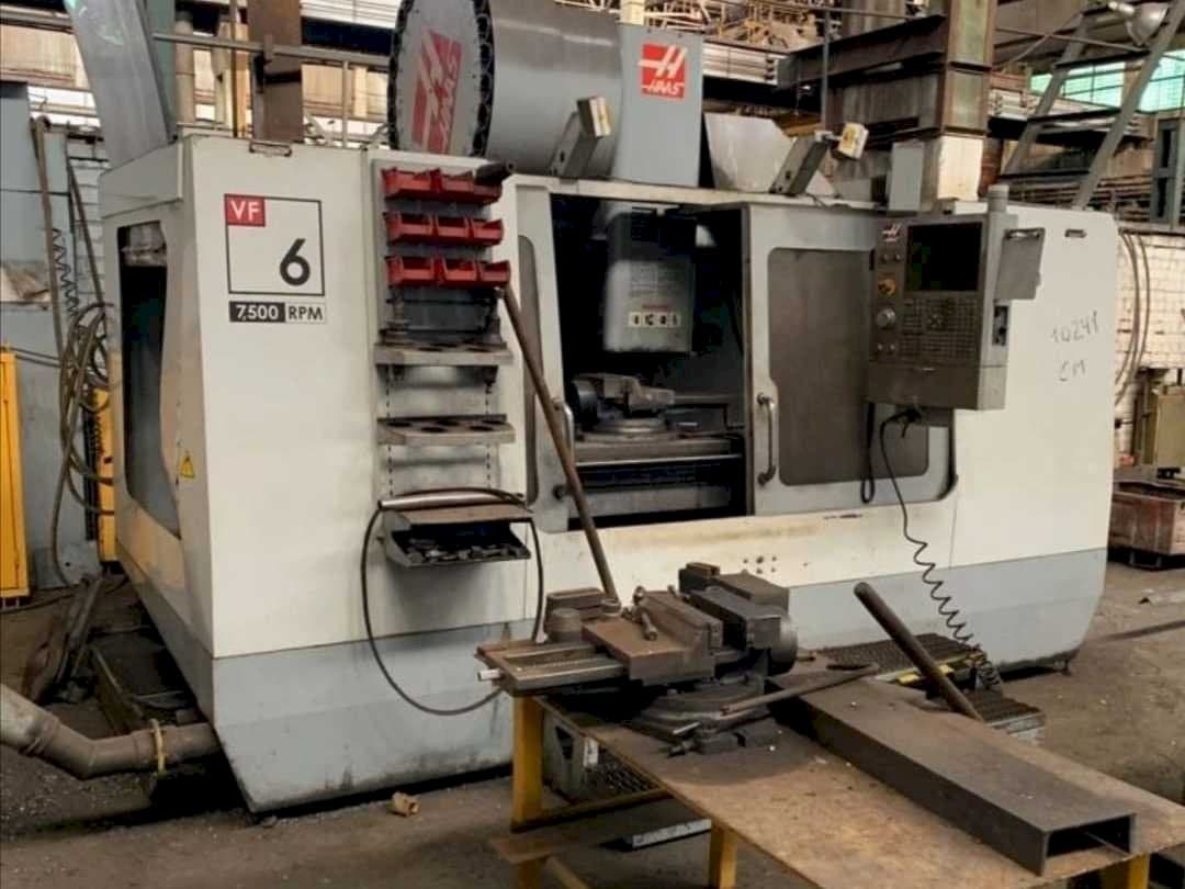 A HAAS VF-6/50 gép elölnézete