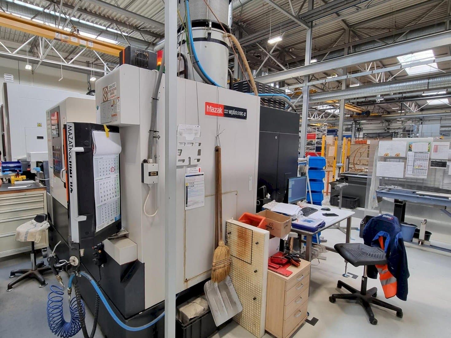 A Mazak Nexus 510C - II gép elölnézete