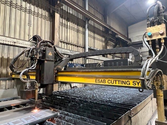 A ESAB SXE-P14500 SUPRAREX gép elölnézete