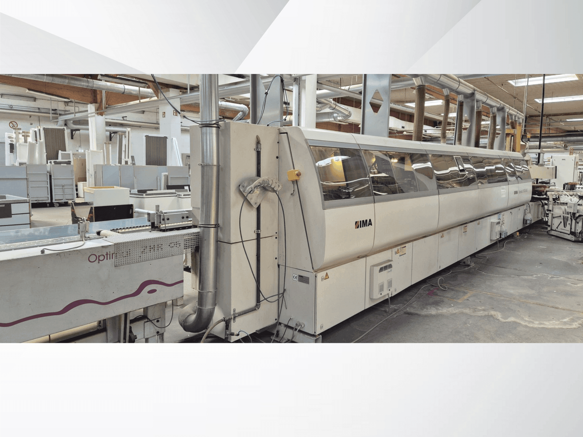 A IMA Novimat Systems I/R75/1000 gép elölnézete