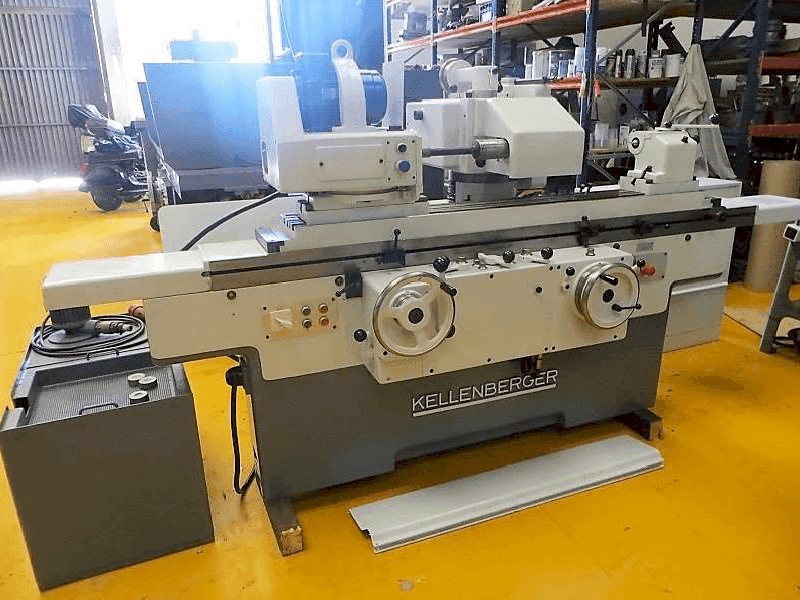 A KELLENBERGER 1000 U gép elölnézete