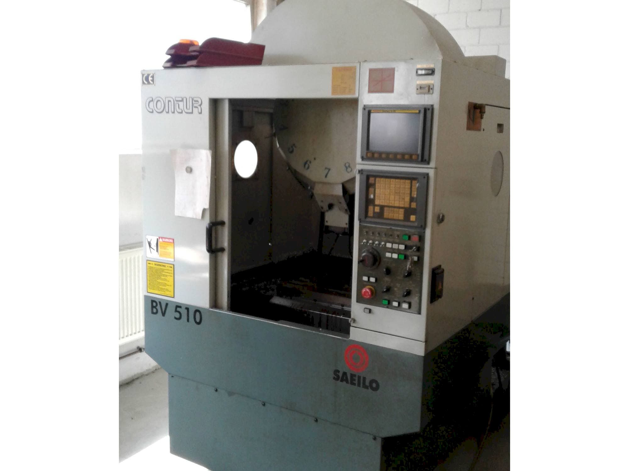 A Saeilo BV 510 gép elölnézete