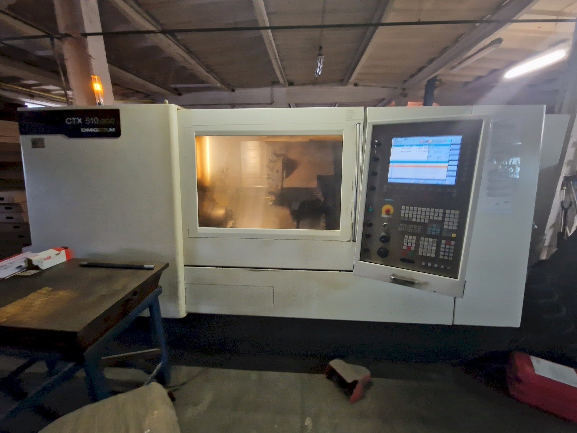 A DMG CTX 510 eco gép elölnézete