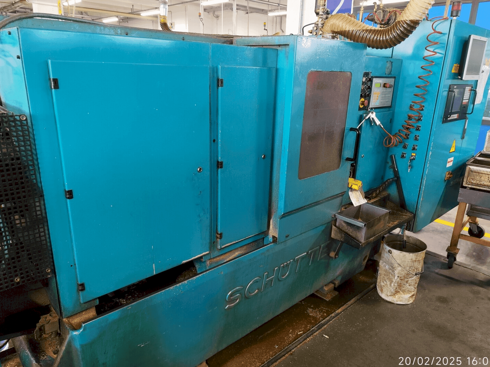 A Schütte SE16 gép elölnézete