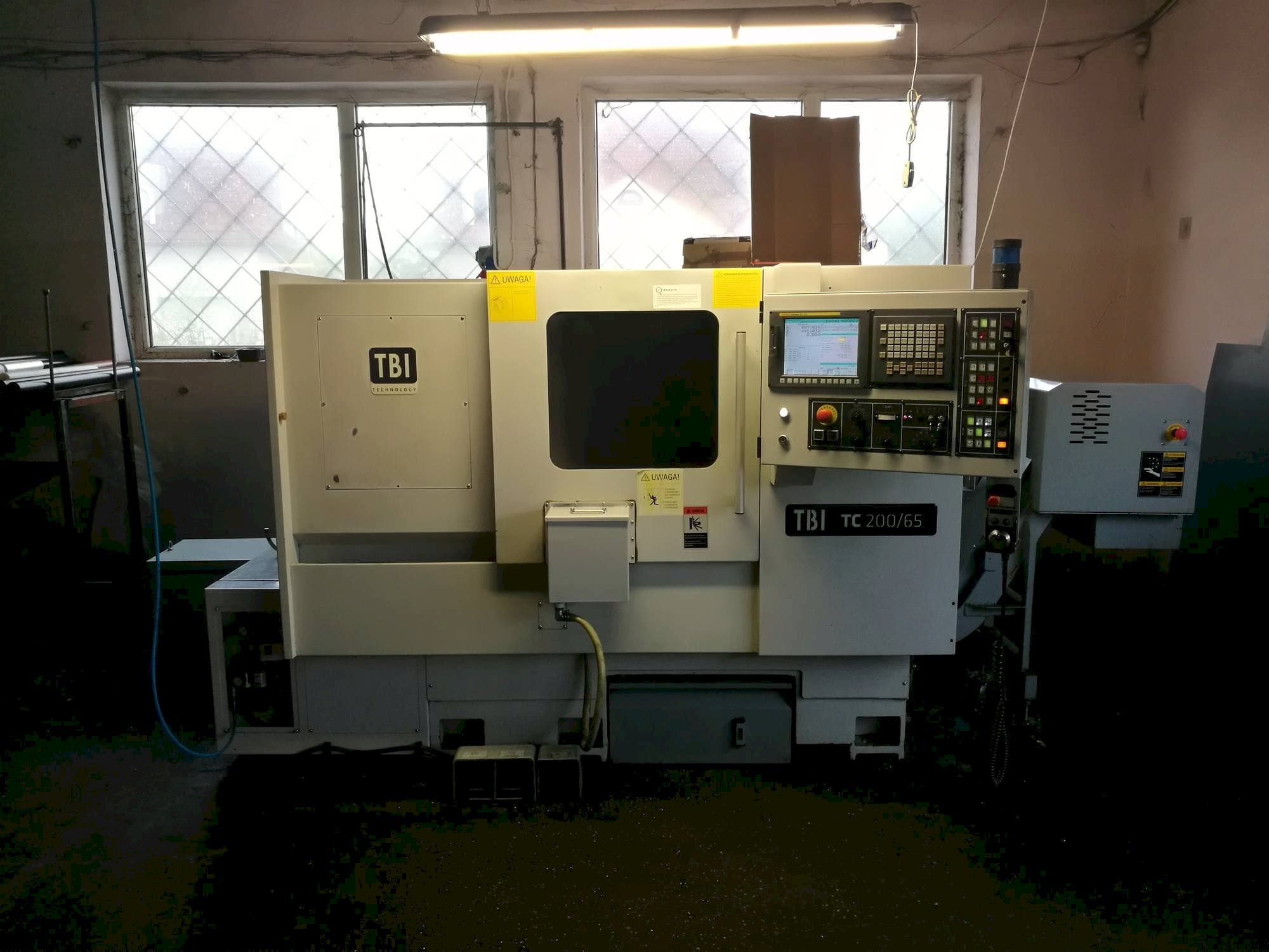 A TBI TC 200-65MC gép elölnézete