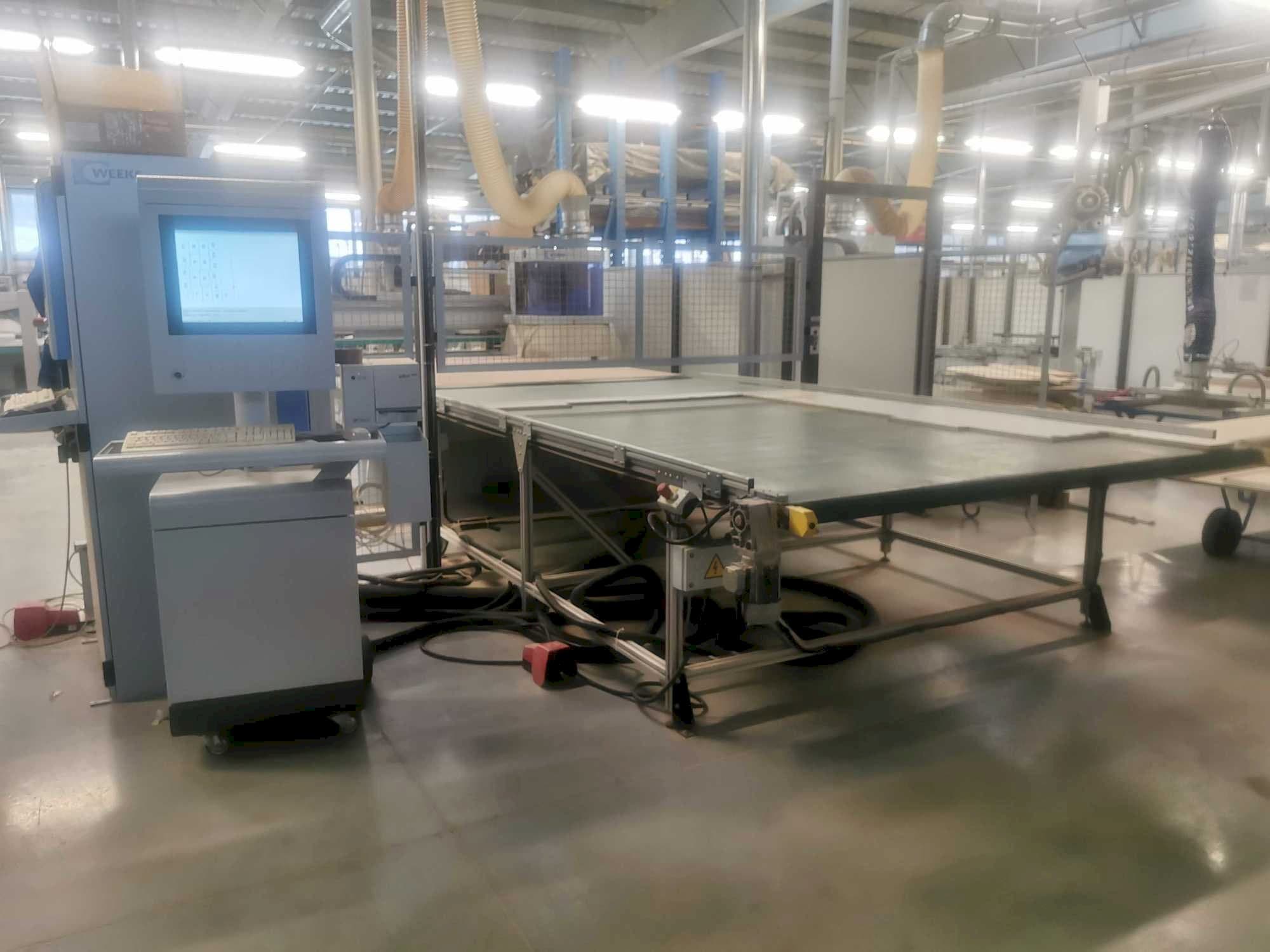 A HOMAG Vantage 28M gép elölnézete