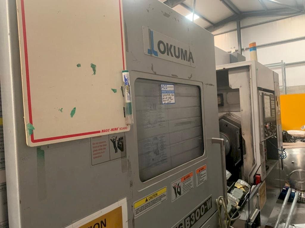 A Okuma Multus B-300W  gép elölnézete
