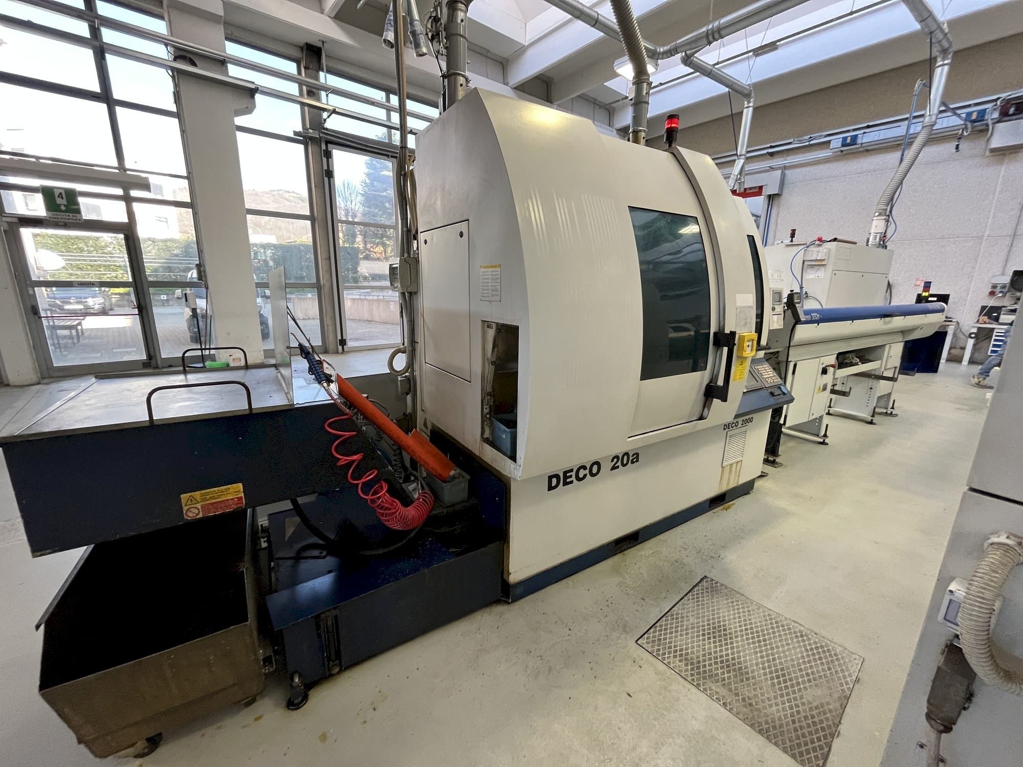 A TORNOS DECO 20A gép elölnézete