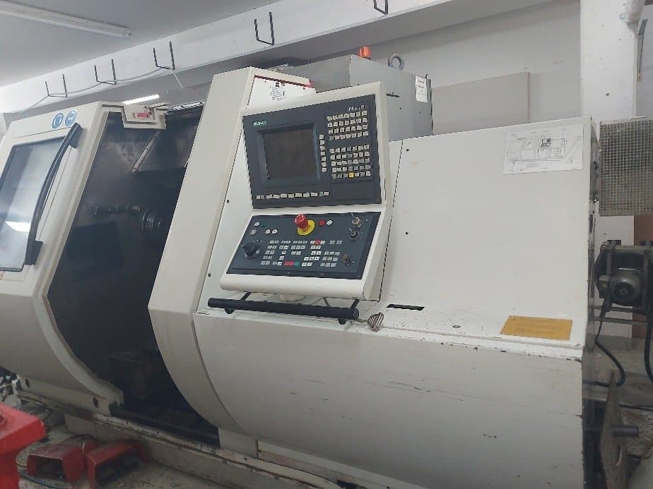 A Gildemeister MF Twin 65 gép elölnézete