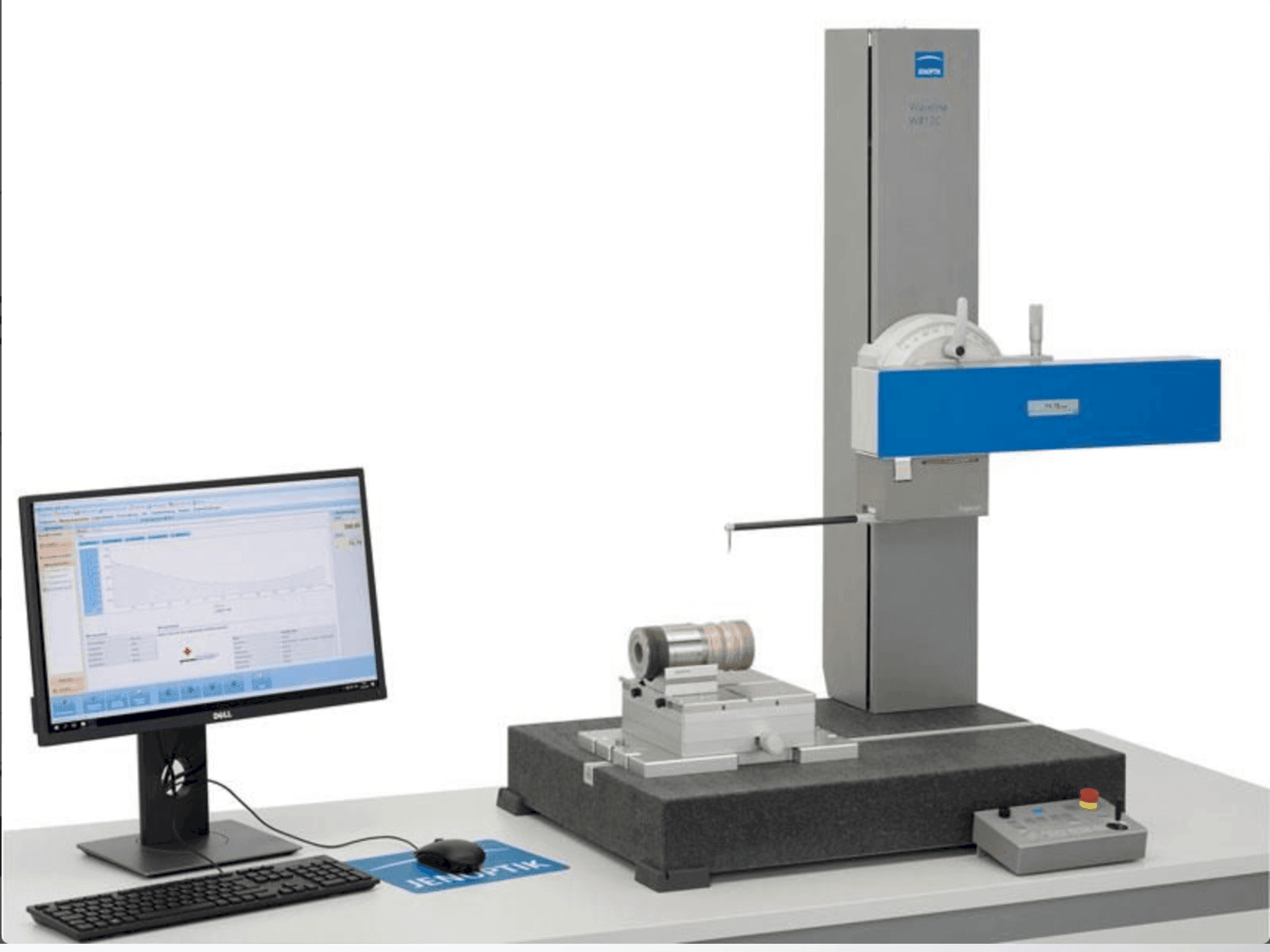 A JENOPTIK HOMMEL ETAMIC T8000 Wavemove  gép elölnézete