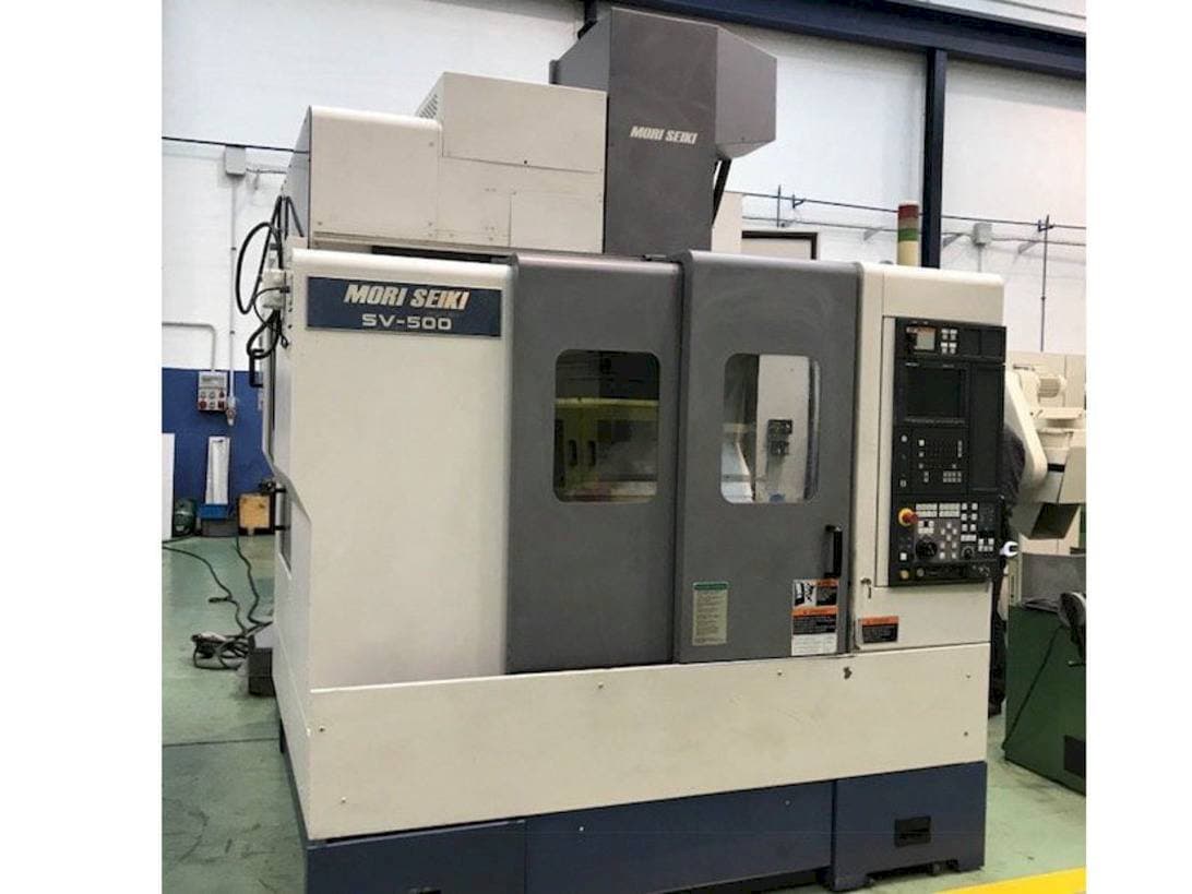 A MORI SEIKI SV-500 gép elölnézete