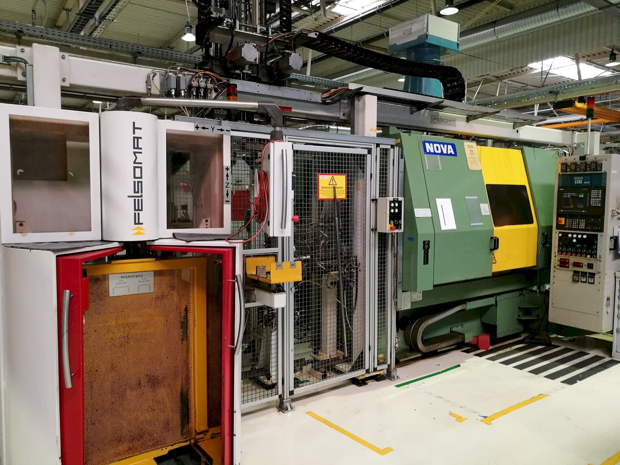 A NOVA M12-T4N gép elölnézete