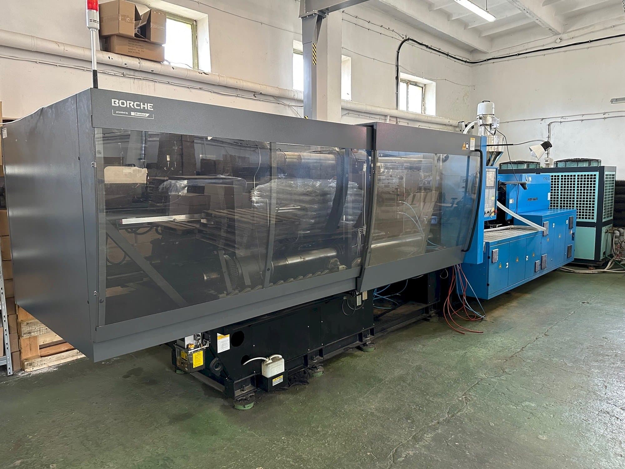 A BORCHÊ BS400 Economic  gép elölnézete