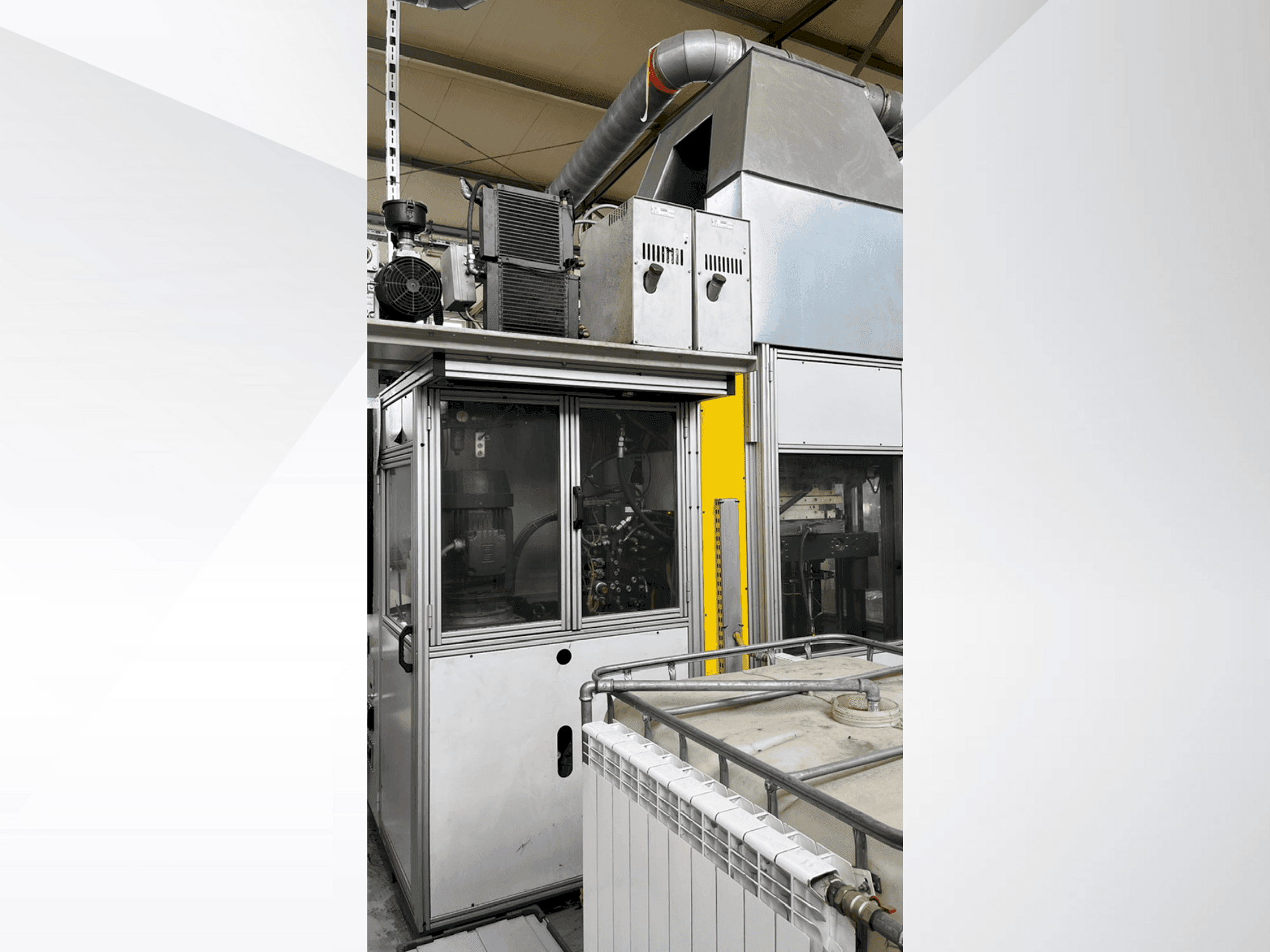 A Kloeckner Desma 968.250 ZO  gép elölnézete