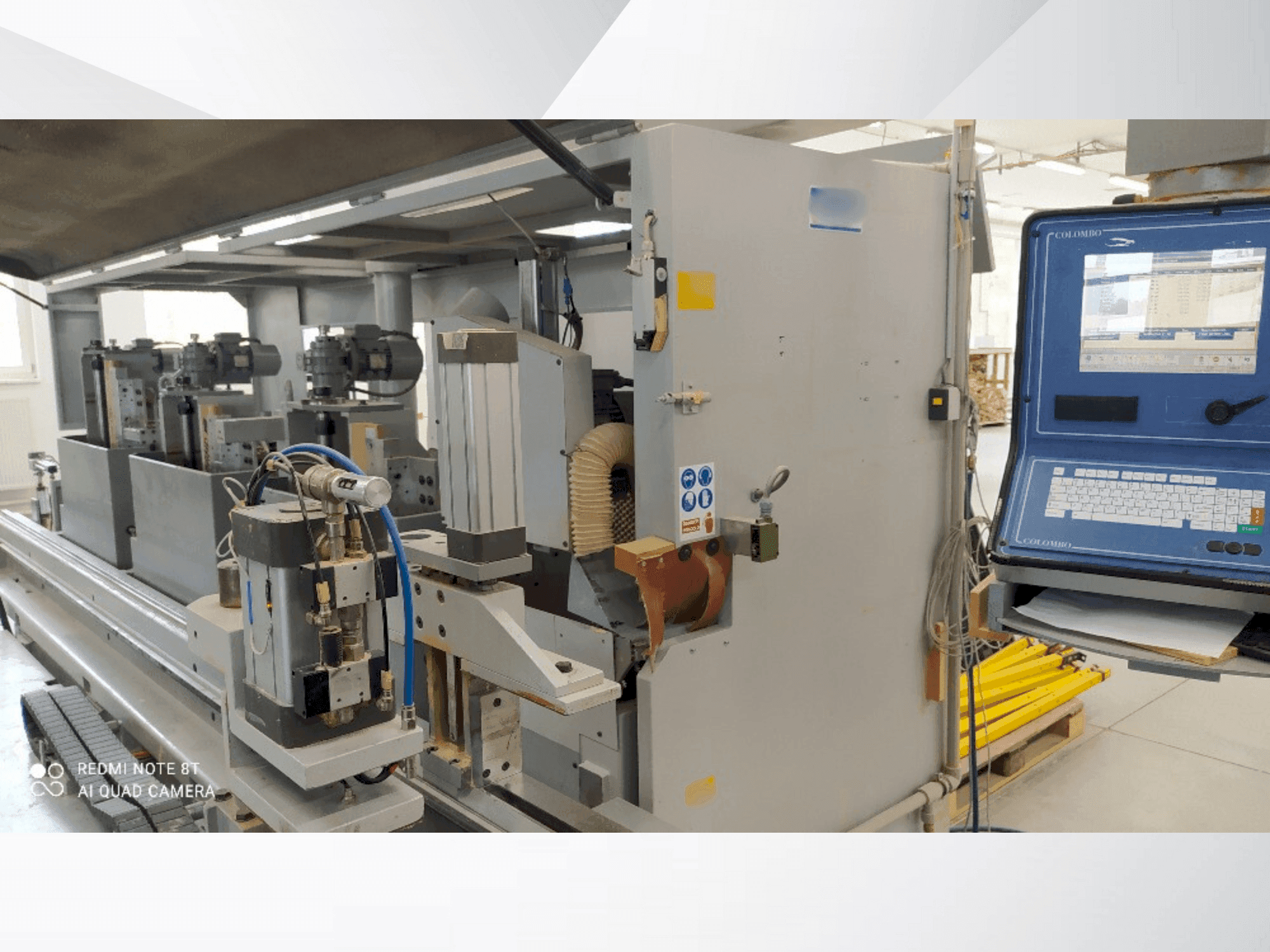 A Colombo Colombo AM 60  gép elölnézete