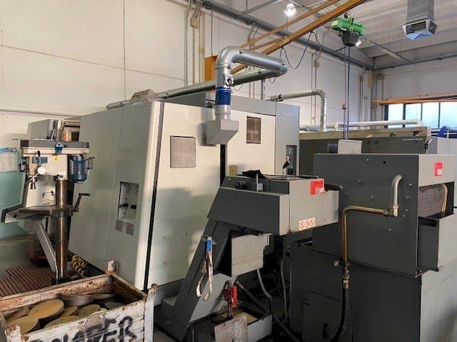 A Gildemeister GMX200  gép elölnézete