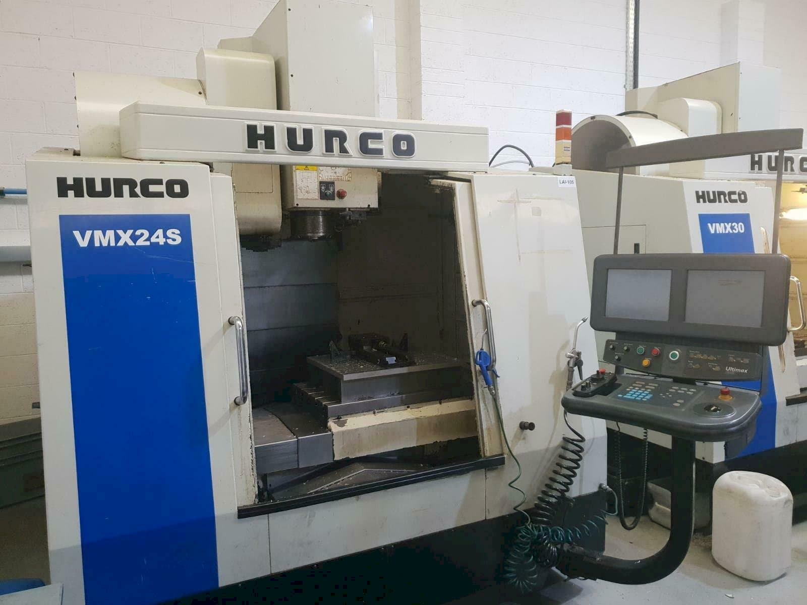 A Hurco VMX 24 S gép elölnézete