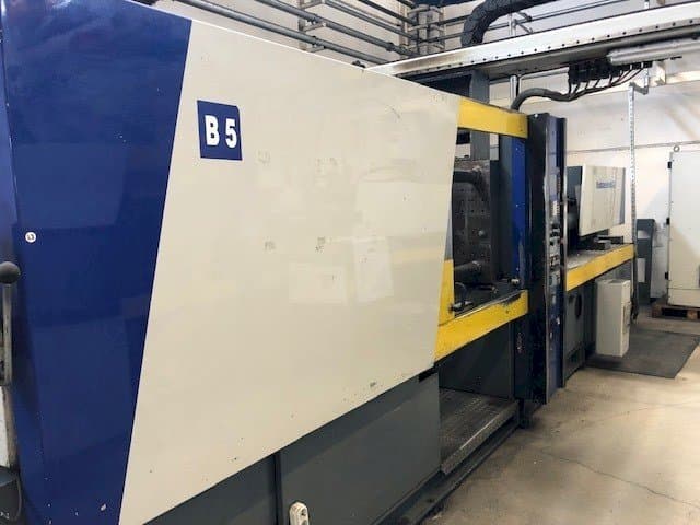 A Battenfeld BC-T 1800 /1000 gép elölnézete
