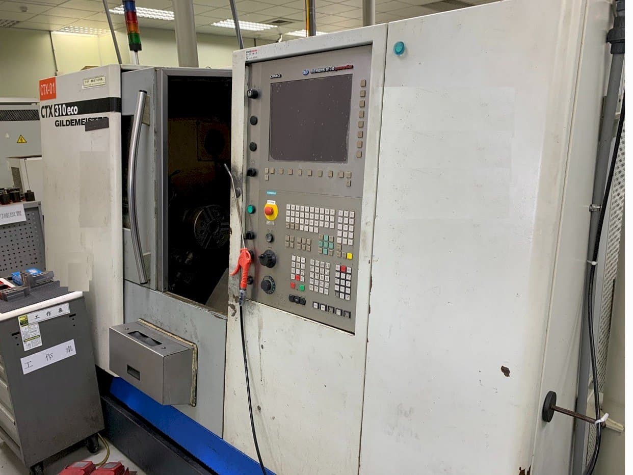 A Gildemeister CTX 310V1 eco gép elölnézete