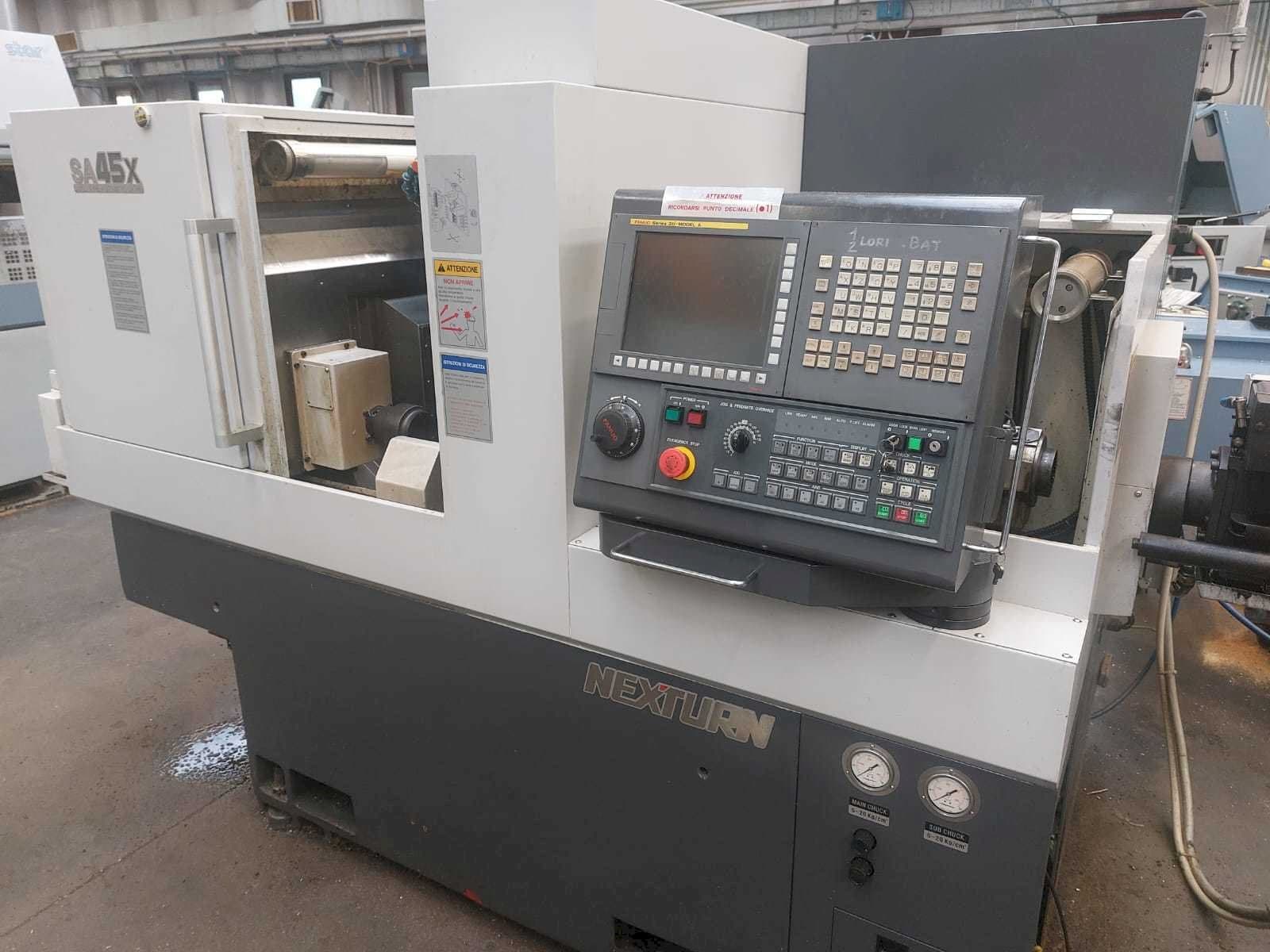 A Nexturn SA 45X gép elölnézete