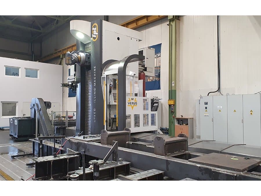 A FPT VERUS gép elölnézete