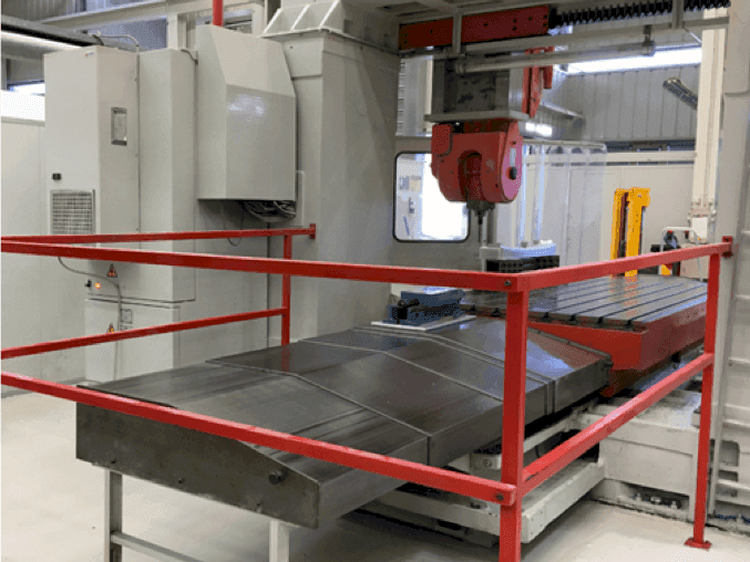 A Zayer KP 3000 AR gép elölnézete