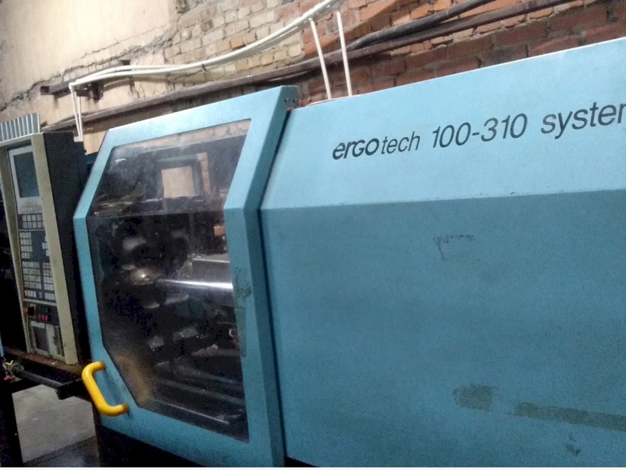 A DEMAG ERGOtech system 100-310 gép elölnézete