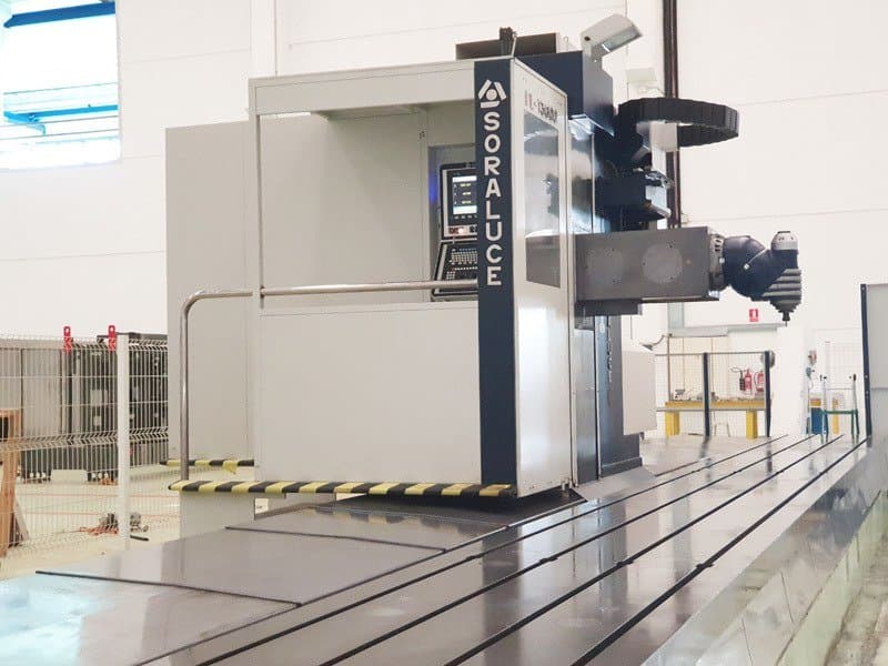 A Soraluce FL-13000  gép elölnézete