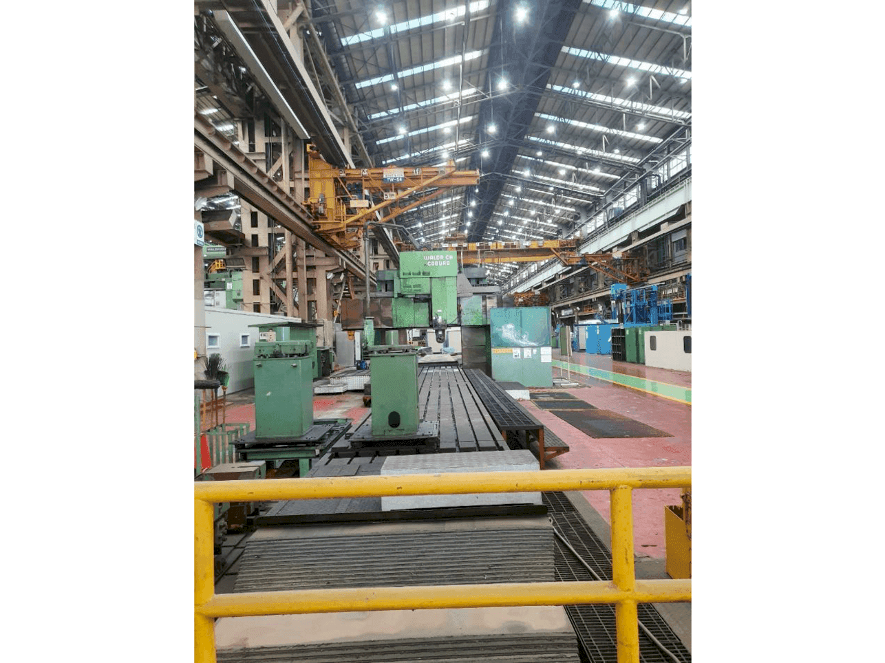 A WALDRICH COBURG - gép elölnézete