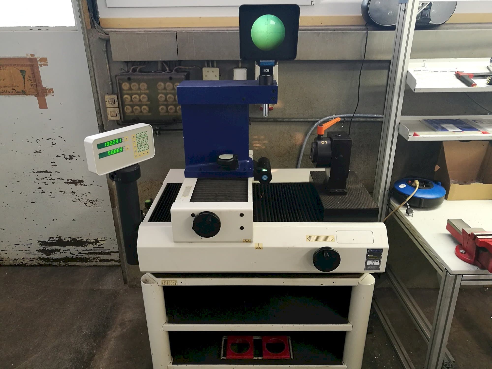 A Zoller H420  gép elölnézete