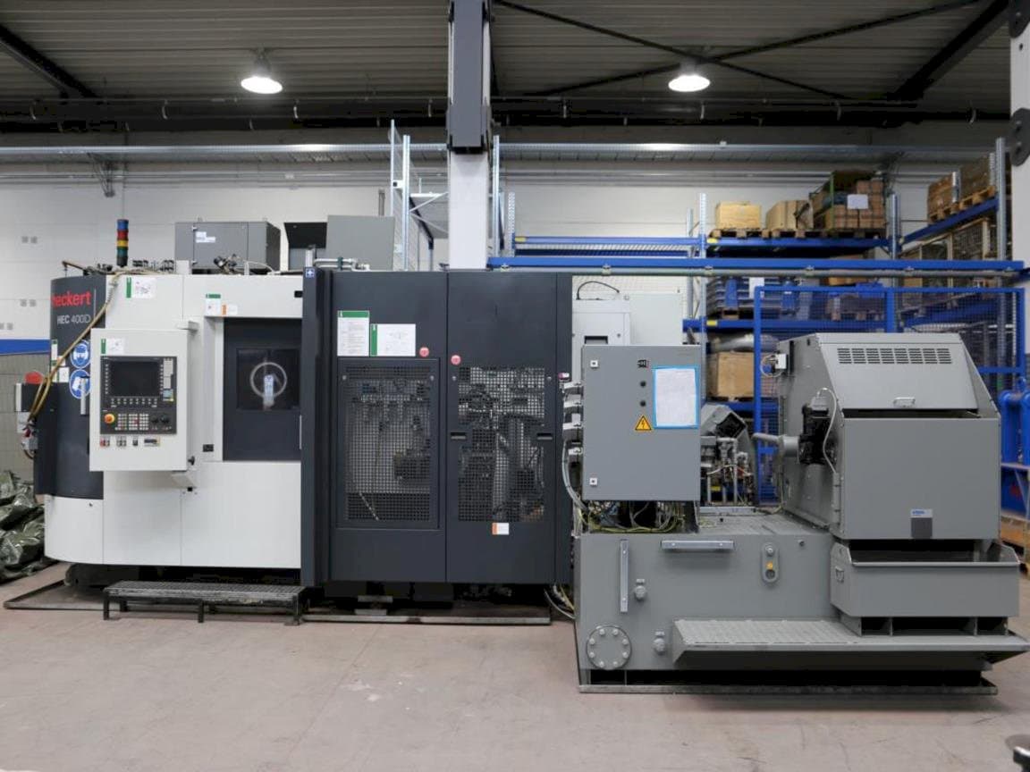 A Heckert HEC 400D  gép elölnézete