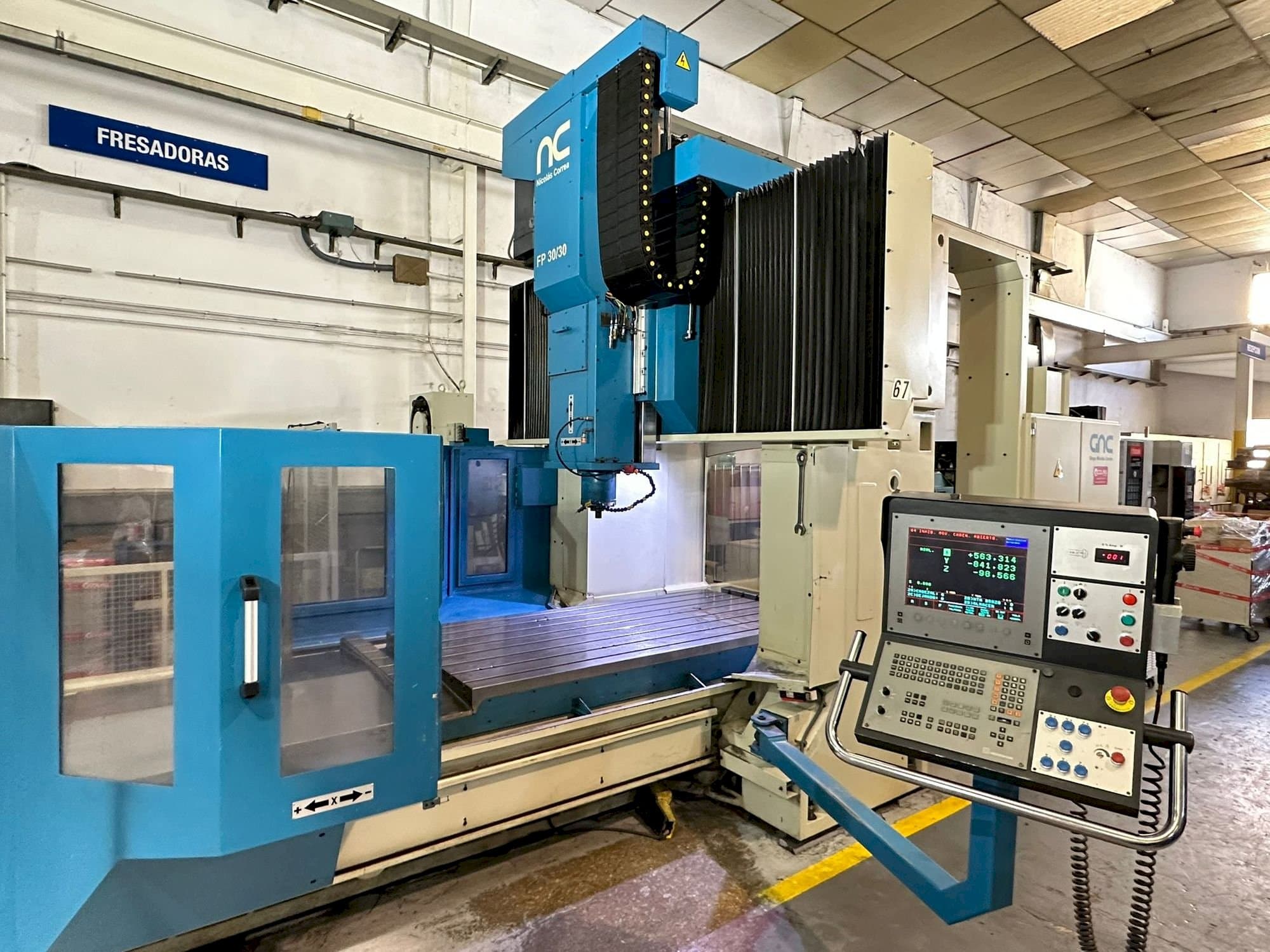 A NIEDERBERGER FP30/30  gép elölnézete