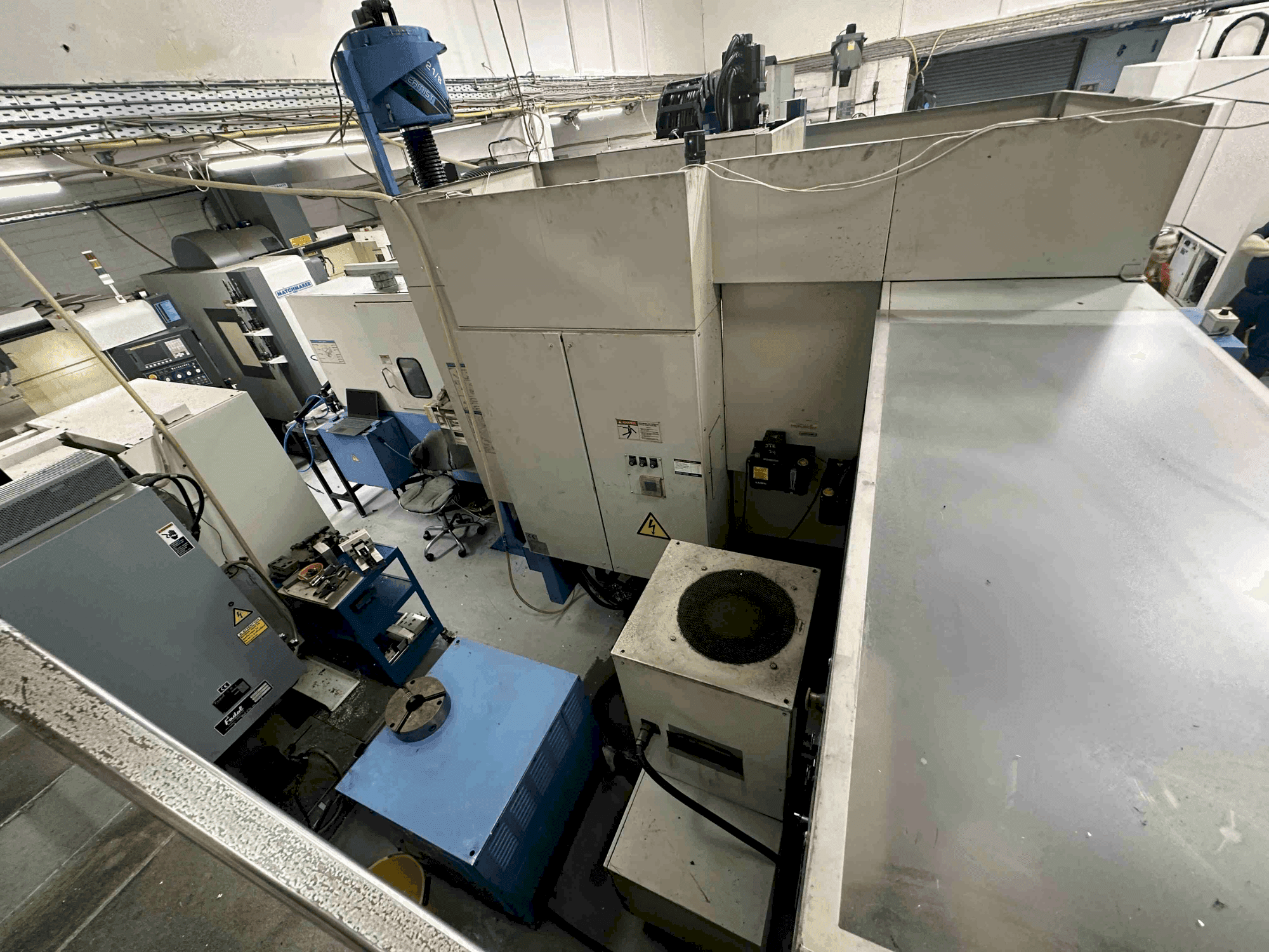 A Mazak FJV-250 gép elölnézete