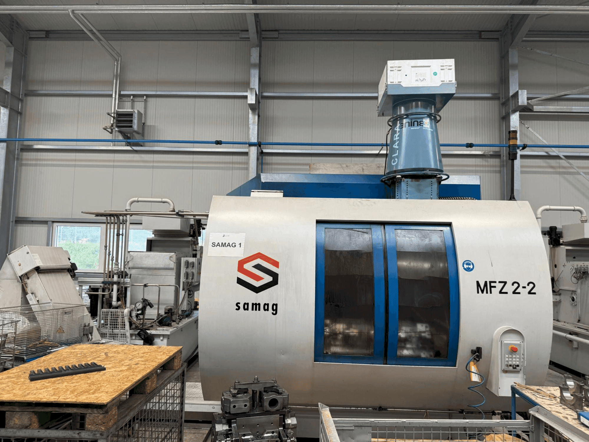 A SAMAG MFZ 2-2 (2007) gép elölnézete