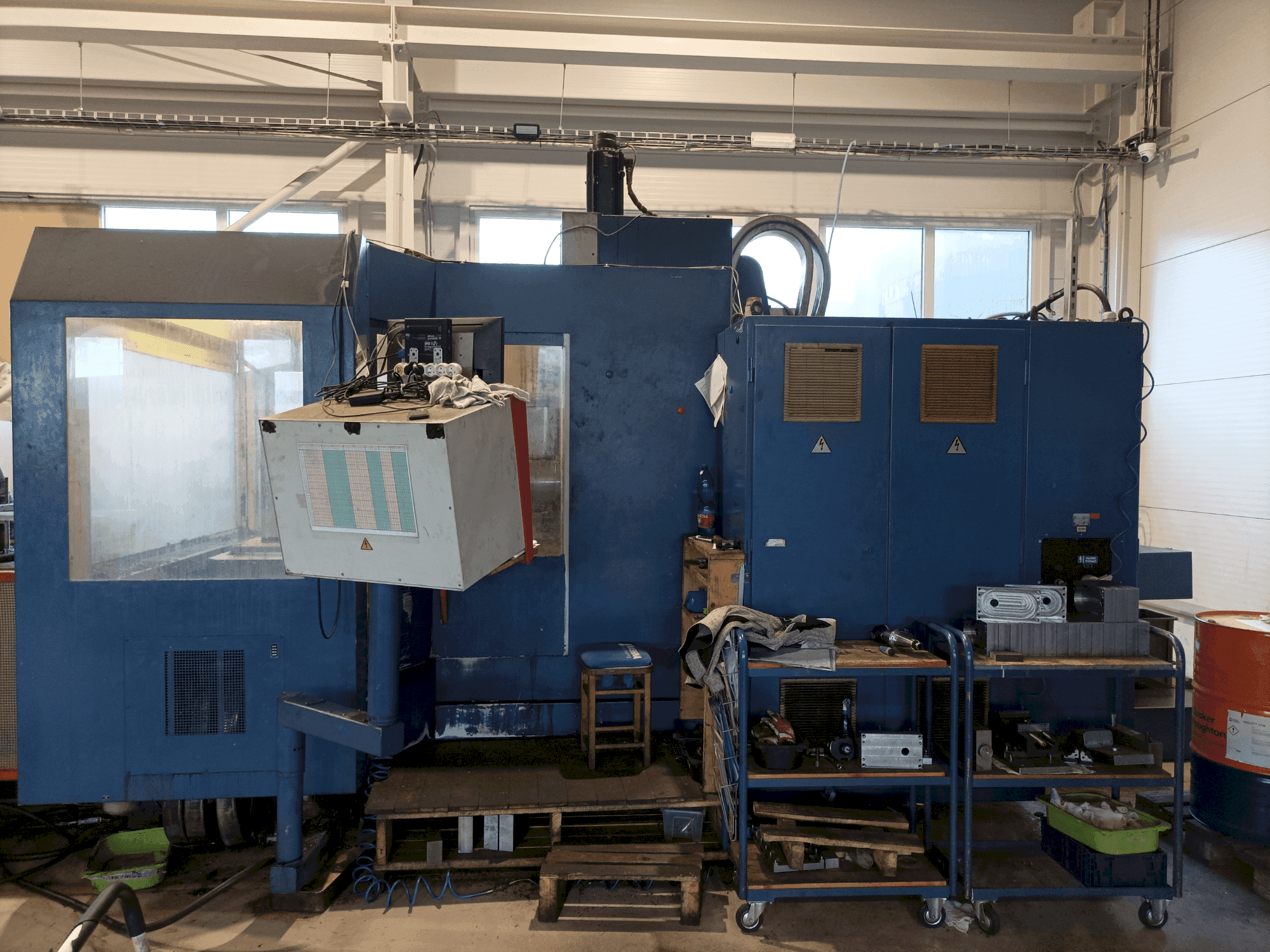 A ZPS MCFH 63 gép elölnézete