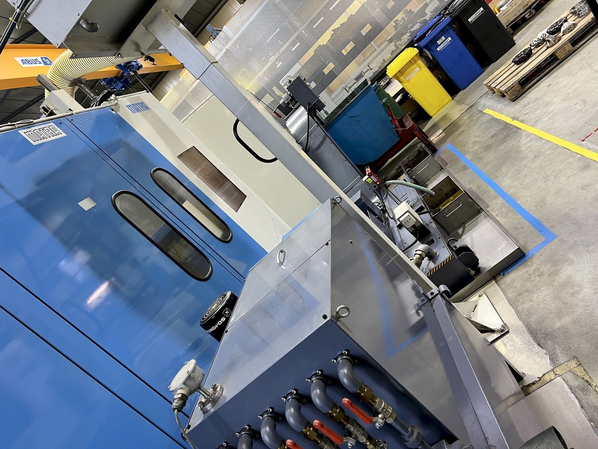 A OKK Kch 500 - 8 Tische gép elölnézete