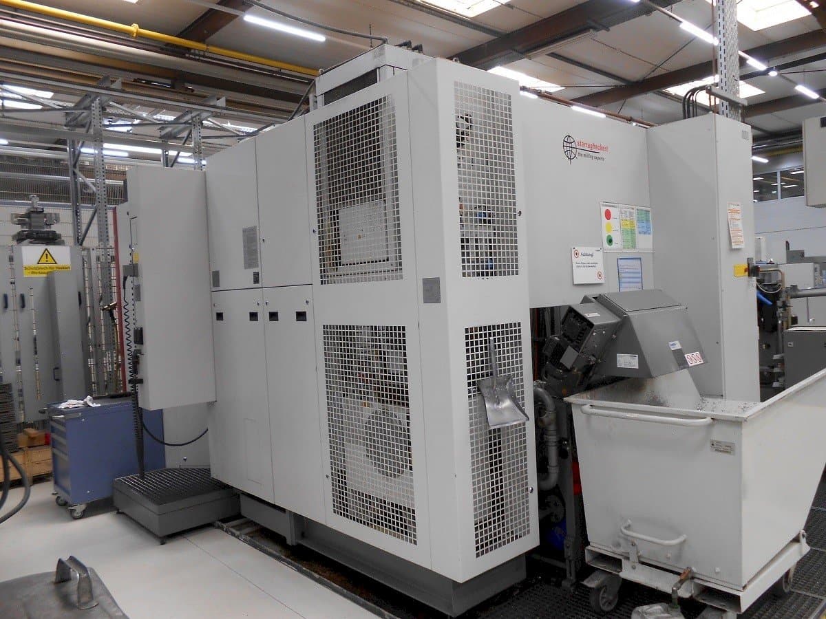 A Heckert HEC 500 D XXL gép oldalnézete