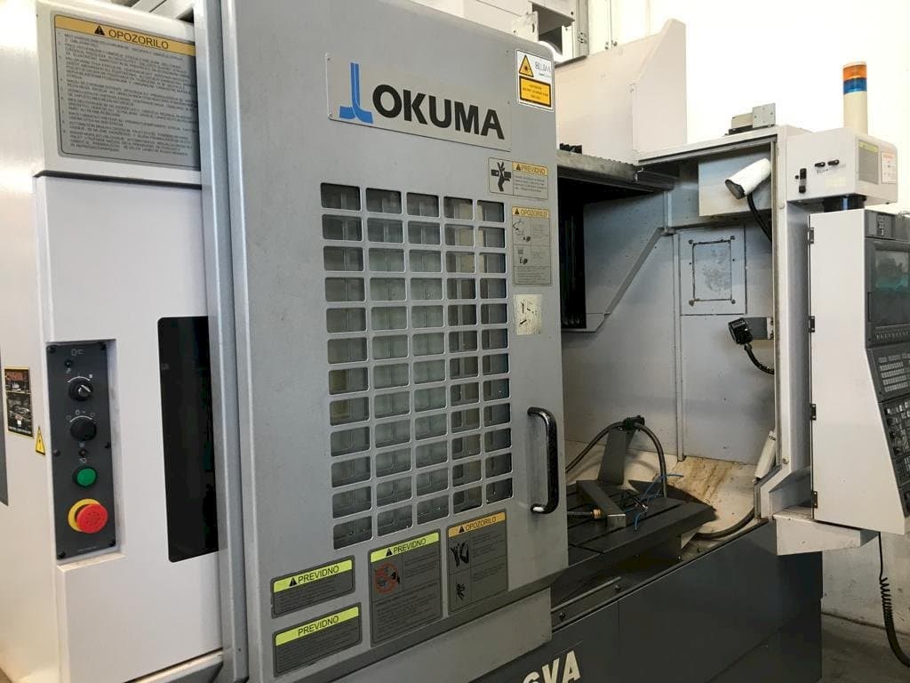A Okuma MB 56 VA gép elölnézete