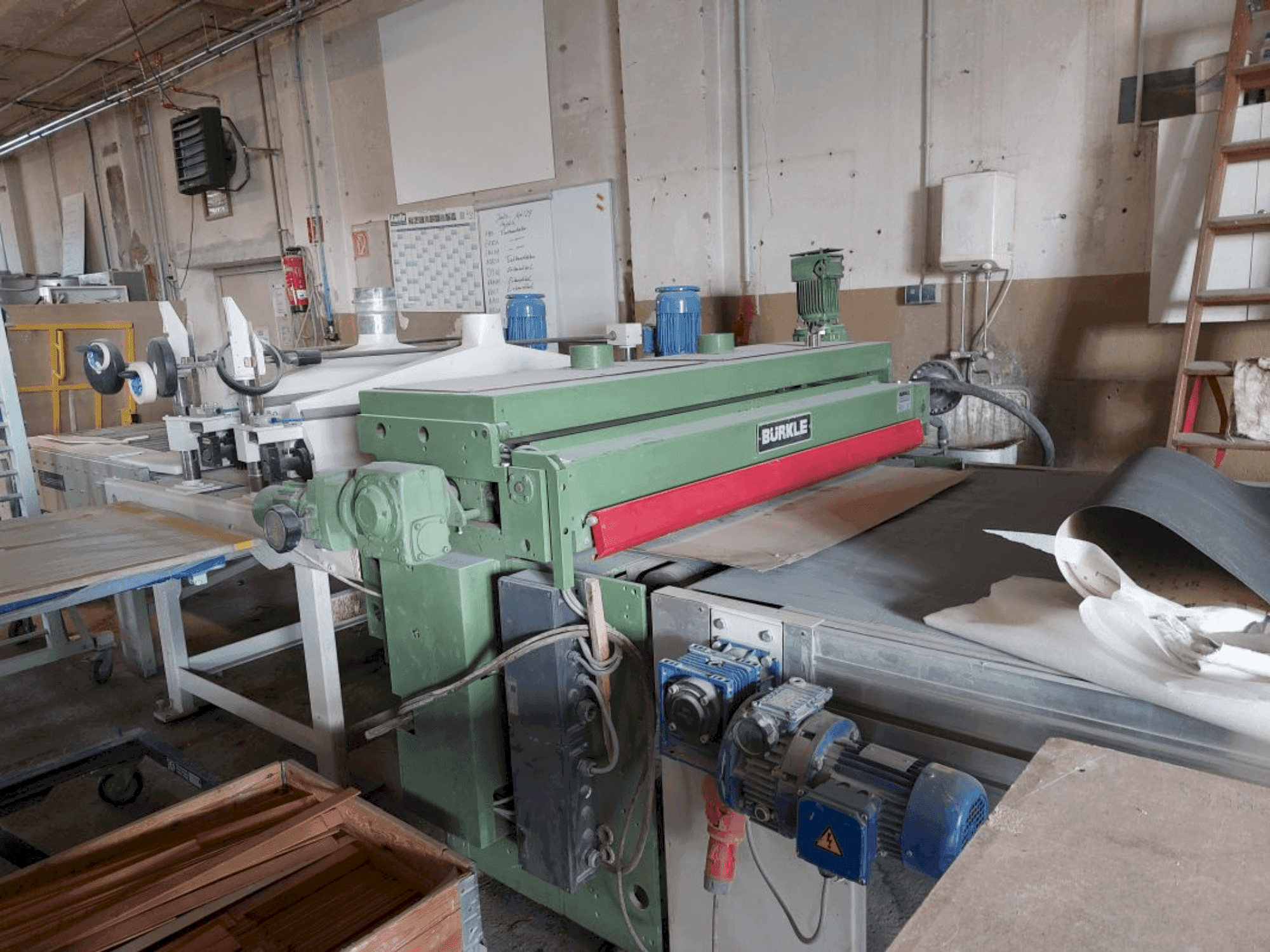 A BÜRKLE DAL 1 1300  gép elölnézete