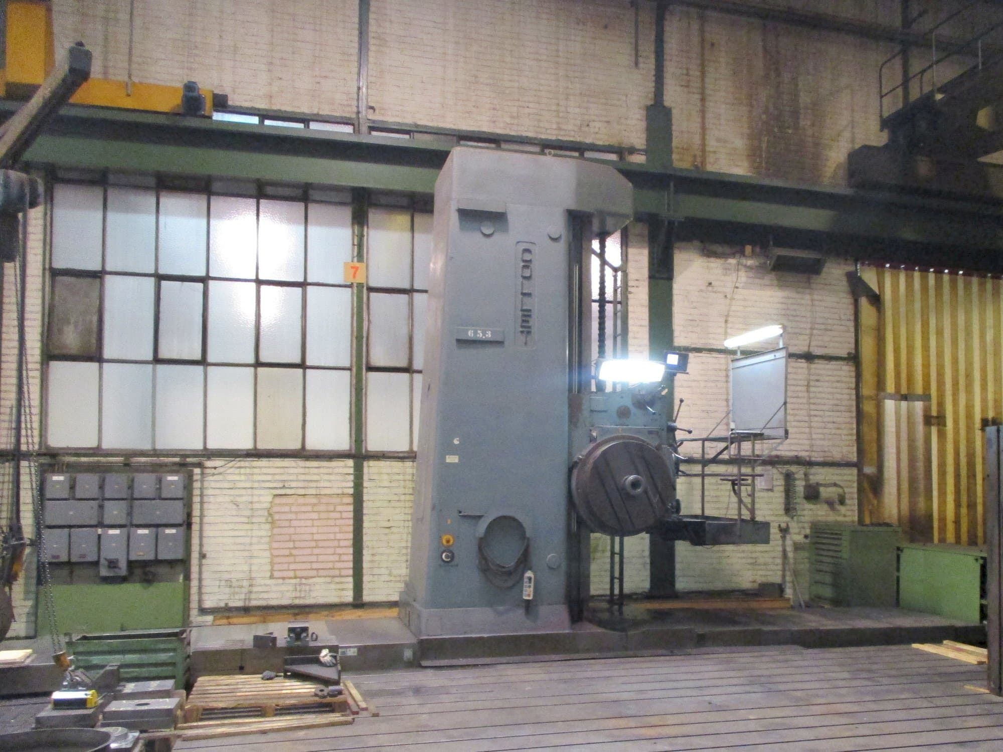 A Collet & Engelhard BF 160/180 gép elölnézete