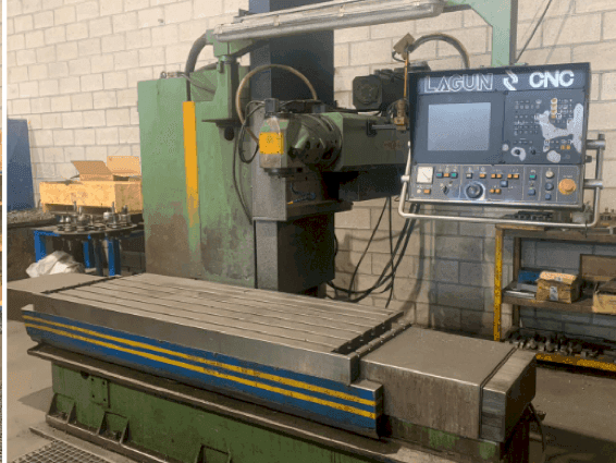 A LAGUN FBF 1800 gép elölnézete