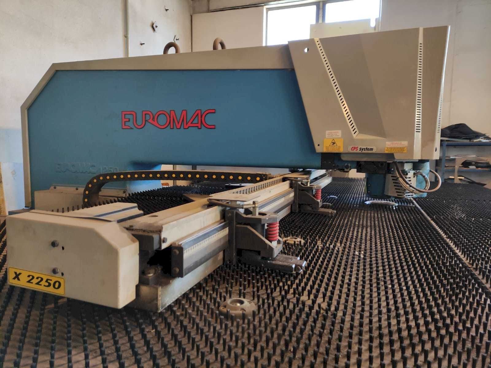 A Euromac ZX 1250/30 gép oldalnézete