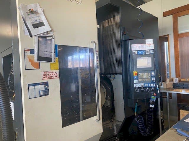 A Makino D500 gép elölnézete